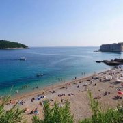 Mare Croazia: Spiaggia Banje Dubronik Mare Croazia: Spiaggia Banje Dubronik