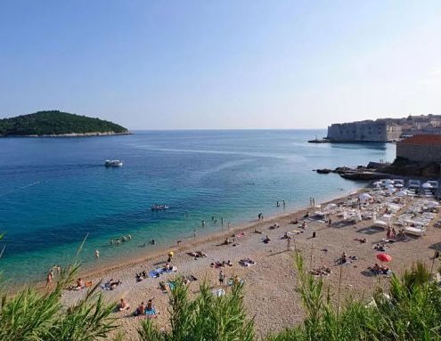 Mare Croazia: Spiaggia Banje Dubronik