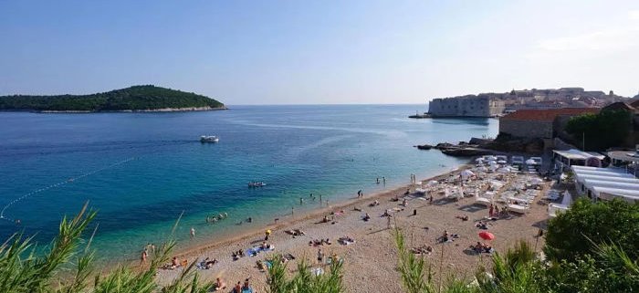 Mare Croazia: Spiaggia Banje Dubronik