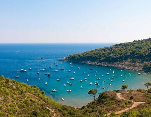 Isole Elafiti: Spiaggia Sunj Lopud